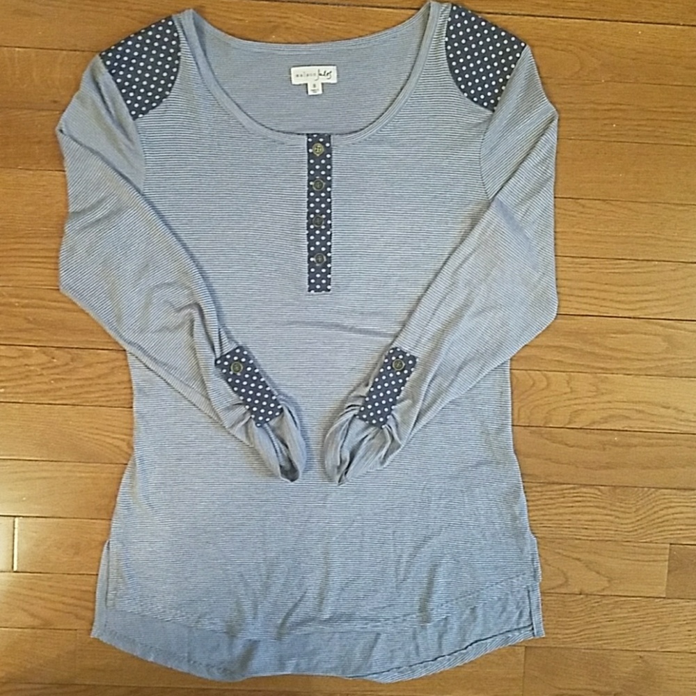🌻 5 for $20🌻Maison Jules Striped Top Small